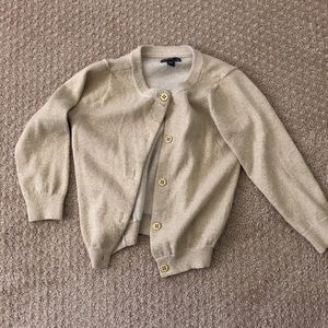 Gap Gold Cardigan, Size 2T